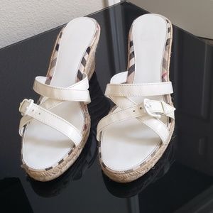 Listing for lynnc311 only Burberry wedges